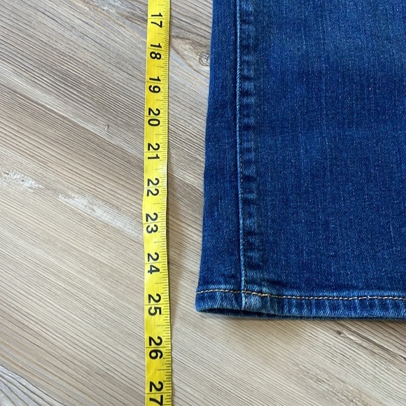 Hollister SoCal Stretch Jeans Womens 28 (Juniors Size 7) Straight Leg Med Wash - Picture 11 of 12